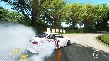 What drifting with Keyboard Looks Like -  BMW E46 | Assetto Corsa