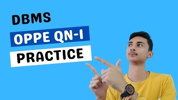 DBMS OPPE PYQ Question 1 | "get name from id.txt" | IIT Madras DBMS OPPE Practice Series