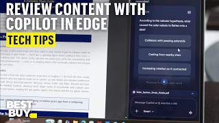 Review Your Content in Your Browser with Help from Copilot in Edge – Tech Tips from Best Buy