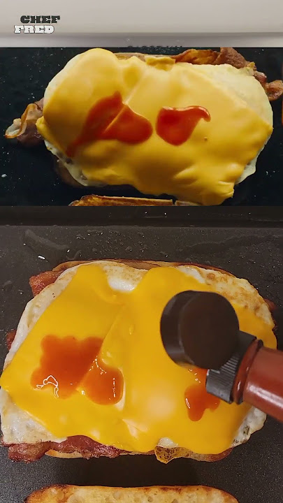 It Would Be A Crime Not To Try This Killer Sandwich!🤤 #shorts #breakfastsandwich #eggsandwich #bacon