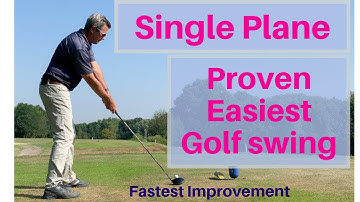 Learn the easy way to setup and swing on a single plane