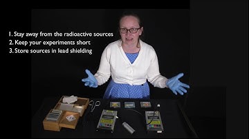 Using a Geiger counter