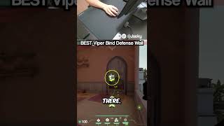 BEST Viper Bind Defense Wall (Valorant Tips)