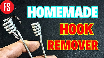 How To Make a D.I.Y. Fishing Hook Remover? | Fishing Tools | Homemade Tackle | D.I.Y. Fishing
