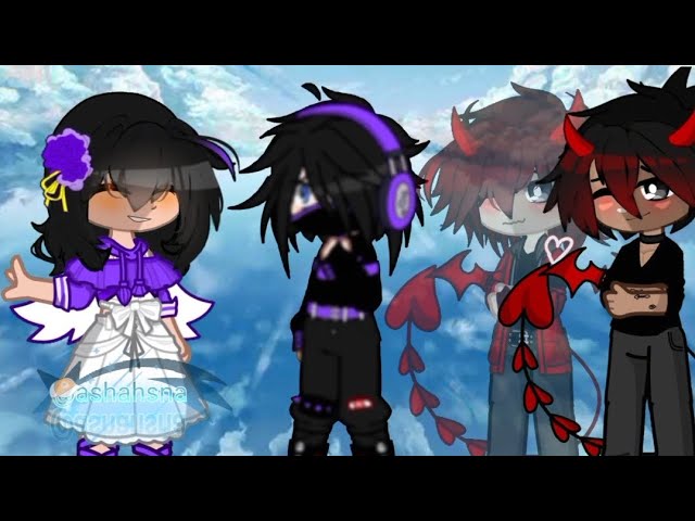 🌈people sometime music🌹[gacha club] 🌈 💜Aphmau💜 class=