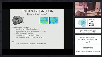 Lecture 6.4: MVPA: Window on the Mind via fMRI, Part 2