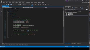 Add To New PDF using C# with ByteScout BarCode Generator SDK