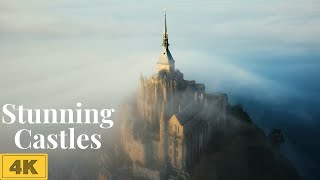 Castles 4K Drone Video Drone Film Uhd Relaxing Scenery Calming Music Aerial Nature Footage