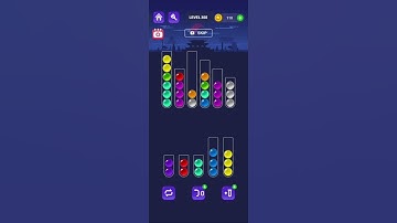 Ball Sort Master Level 355 #ballsortmaster #ballsortmastersolution #puzzlegame #gaming #games