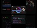 😍 Portfolio Website Using HTML &amp; CSS  #coding #frontenddevelopment #shorts