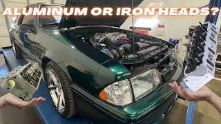 Foxbody HCI: Aluminum Cylinder Heads VS. Iron GT40 Cylinder Heads  Why I Bought AFR 165's?