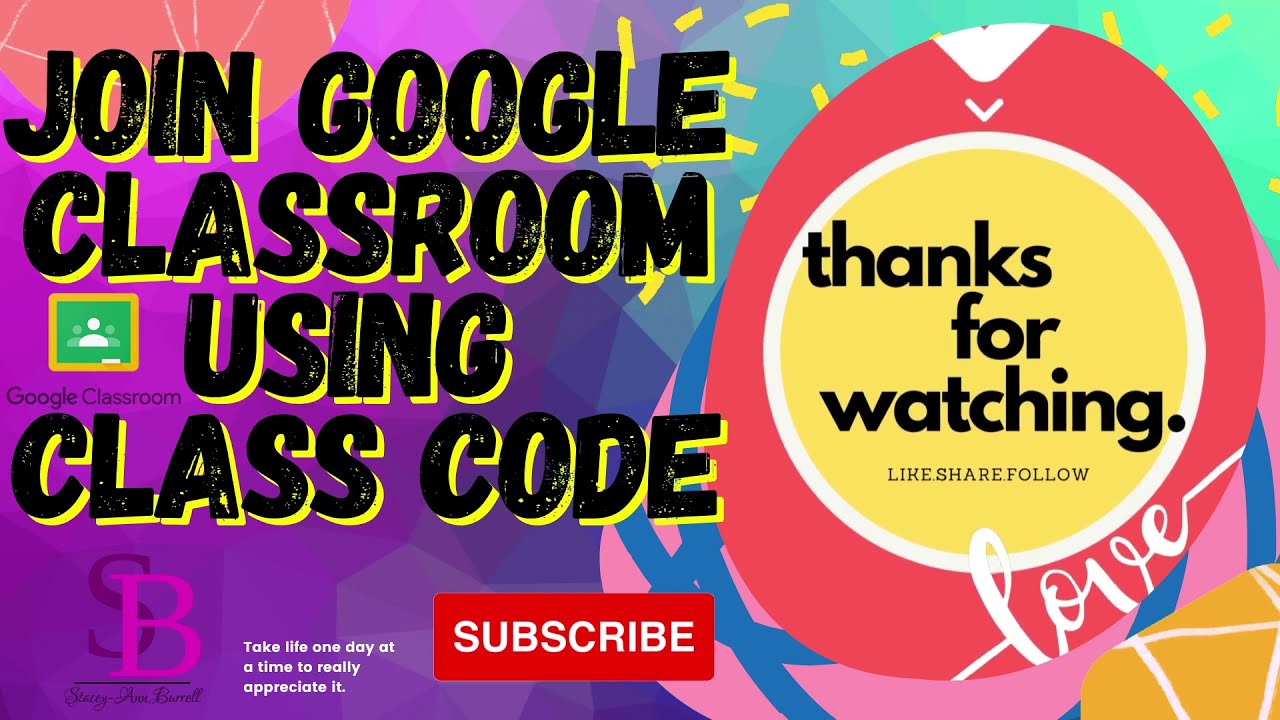 how-to-join-google-classroom-with-class-code-youtube