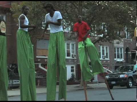 Laura Anderson Barbata and the Brooklyn Jumbies