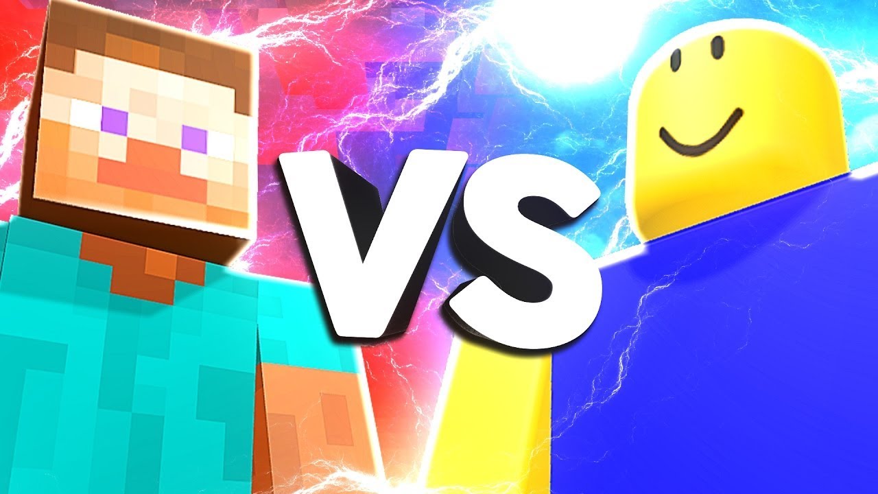 Minecraft Vs Roblox Super Epic Battle Youtube - roblox vs minecraft rap battle