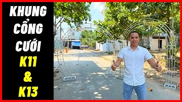 Khung cổng hoa khung cổng cưới K11 & K13 trang trí đám cưới | ABshop.com.vn