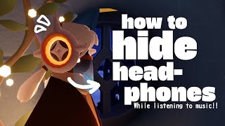 How to toggle the headphones on / off while listening to music outside of Sky! 🎧