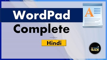 Complete WordPad Tutorial in Hindi