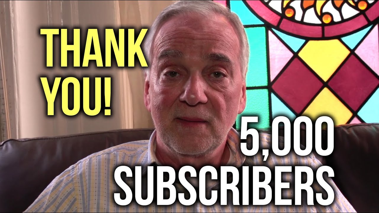 We Reached 5,000 Subscribers - Thank You! from Gianni