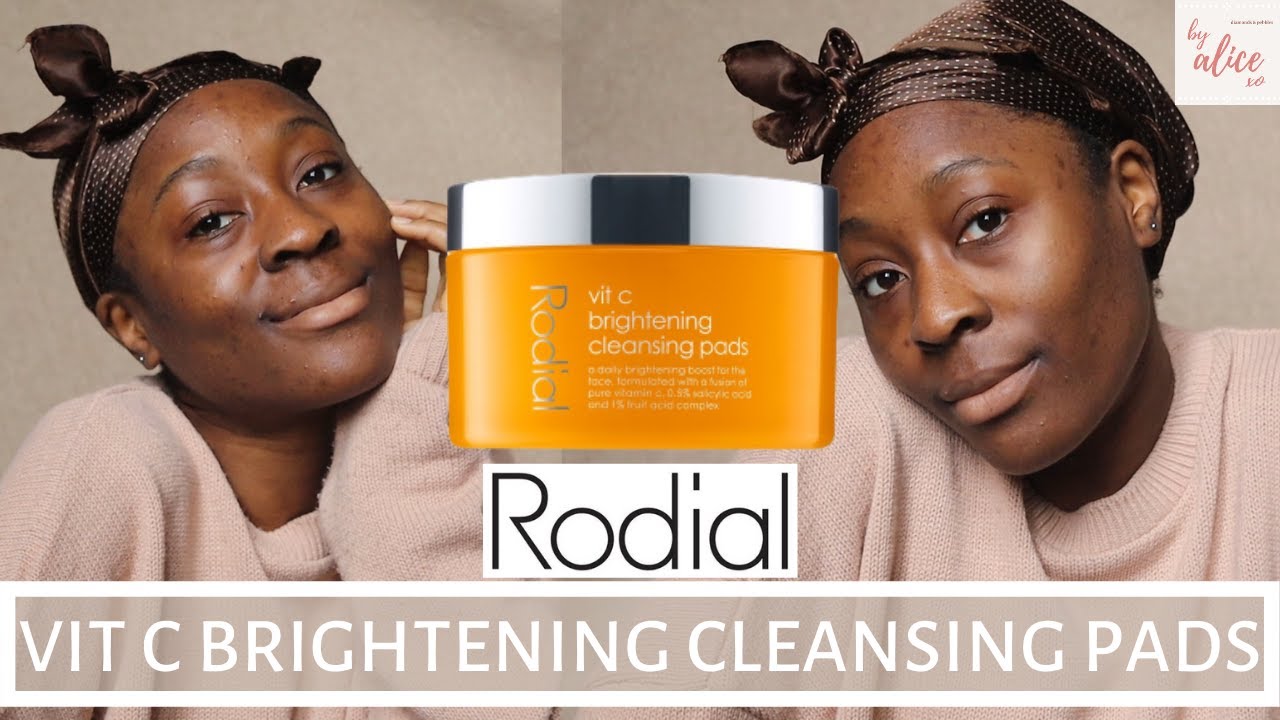RODIAL VIT C BRIGHTENING CLEANSING PADS FIRST IMPRESSIONS + BIG RODIAL SKINCARE UNBOXING | byalicexo