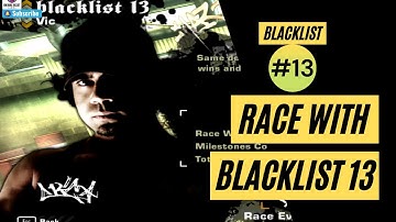 NFS MW Blacklist 13: Races with NFS MW Blacklist 13 Vic | Blacklist Rival #13 | NFS MW HD