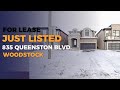 835 Queenston Boulevard, Woodstock ON | Brand-New 4 Bed Detached Home (Never Lived In)