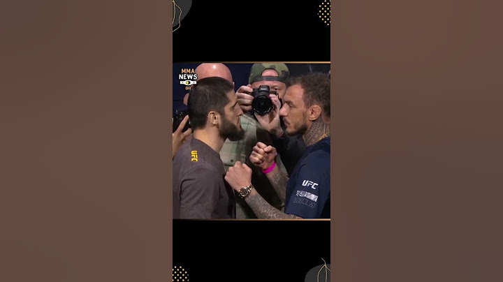 🥊🇧🇷 VAMO BRASIL! Islam Makhachev e Renato Moicano na encarada para a luta principal do #ufc311!