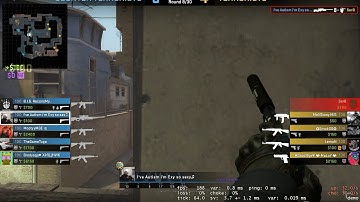 2 Random wallbang noscope headshots in one game! (CSGO)