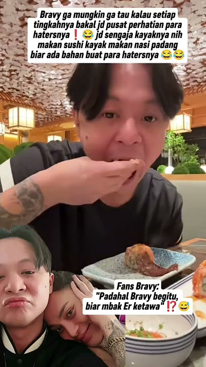 BRAVY: ASALKAN ERIKA TERTAWA #shorts #shortvideo #erikacarlina #bravy #trending #fyp