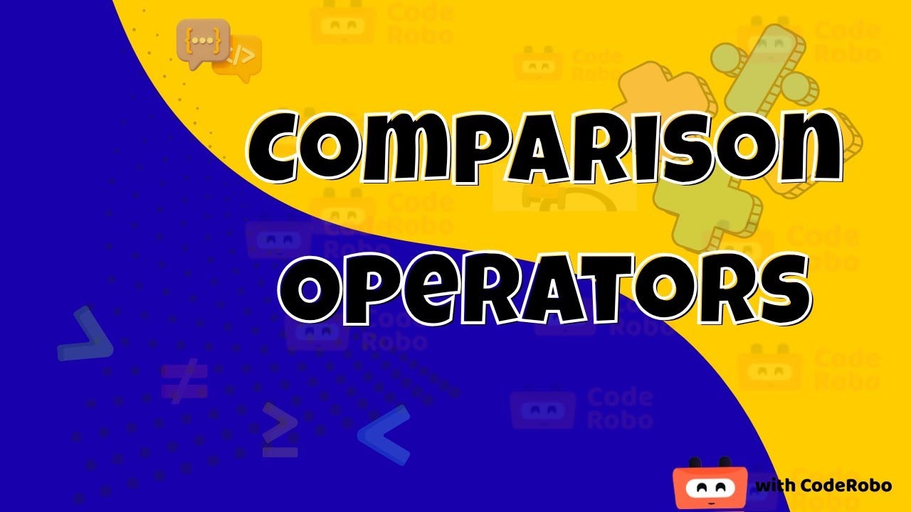 Comparison Operators Explained | Coding Concepts - YouTube