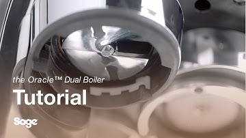 the Oracle™ Dual Boiler | How to adjust the tamp fan on your coffee machine  | Sage Appliances UK