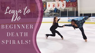 Learn Four Beginner Pair Skating Death Spirals!