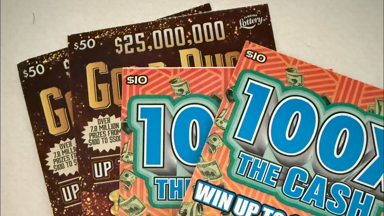 New 100X The Cash Fl Lottery Scratch Off Manifesting $25,000,000 - YouTube