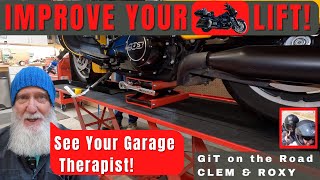 Improve Your Motorcycle Lift | #harborfreight #antislip  #limited #whyiride #motorcycle life