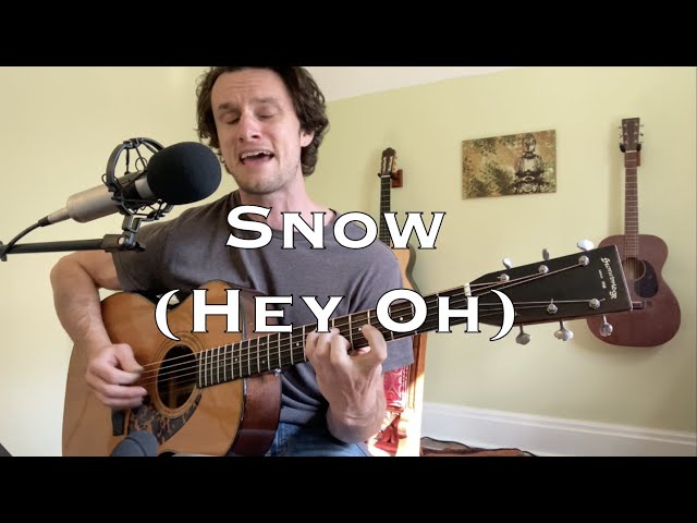 Snow (Hey Oh) - Red Hot Chili Peppers (acoustic cover) class=