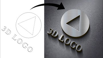 How to Design 3D Logo from the scratch in Gimp (Photoshop Alternative)