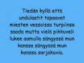 PMMP - Pikkuveli lyrics.wmv