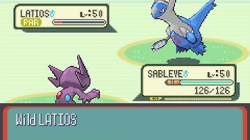Pokémon Sapphire Version - Catching Latios