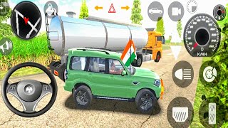 Scorpio Car In Indian Car Simulator 3D Gameplay - Scorpio Wala Game - Scorpio 3D Game screenshot 5