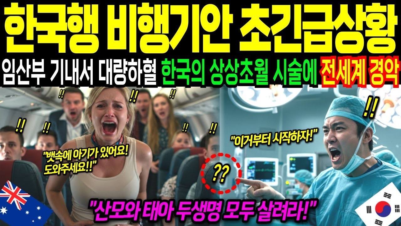 해외감동사연 프랑스 미국 독일도 놀랐다… 한국의료가 호주 임산부에게 한 충격수술 대반전 전세계 경악