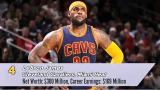 Top 10 Richest NBA Players In The World 2016 - Wealthiest Basketball Players