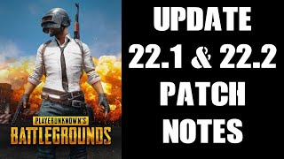 PUBG Update Catch Up! Patch Notes For 22.1 & 22.2 - Bears & The Famas AR!
