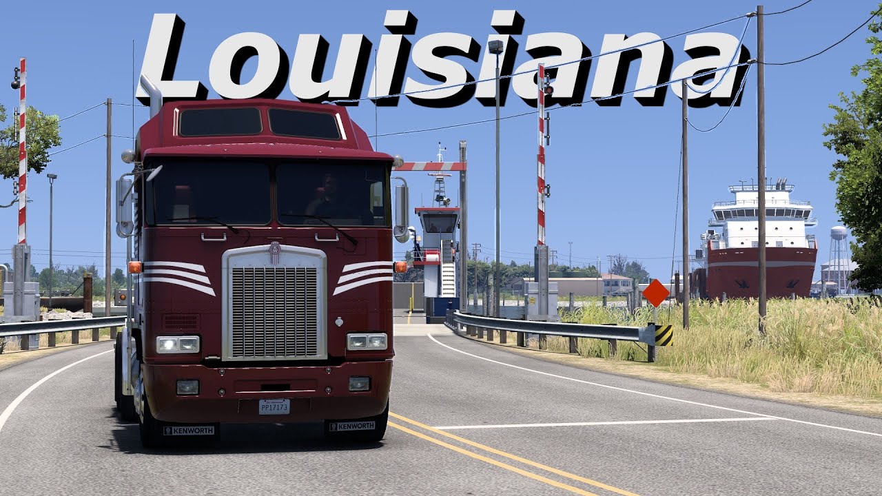 Die WIRKLICH SCHÖNSTE Strecke in Louisiana? / American Truck Simulator / Louisiana-DLC / 1.57
