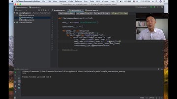 [Programming for NLP] Week 5.4 เรียนรู้จากตัวอย่างโปรแกรม: หา concordance ของคำที่กำหนด