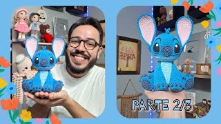 Stitch Amigurumi Step-by-Step (Part 2/3) - Tiago Amigurumi