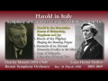 Berlioz: Harold in Italy, Primrose & Munch (1958) ベルリオーズ イタリアのハロルド ミュンシュ