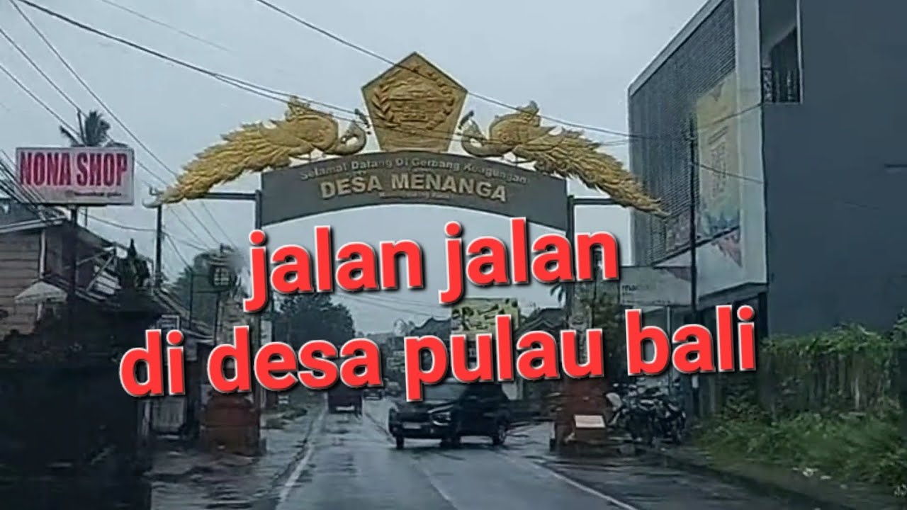 Desa #menanga #karangasembali asik suasananya