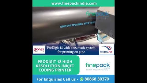 ProDigit 18 HIgh-Resolution Inkjet Coding Printer - from Ace Finepack!!