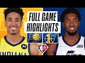 PACERS At JAZZ FULL GAME HIGHLIGHTS November 11 2021 