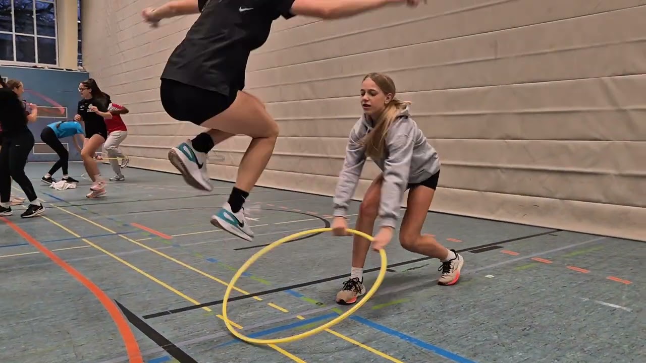 Kraft- und Koordinationstraining mit Gymnastikreifen - Teil 1