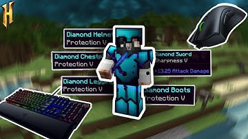 Being Godlike In UHC Deathmatch (Mouse And Keyboard ASMR)